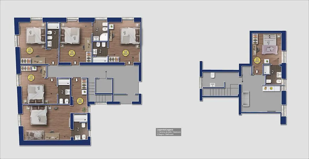 Πανσιόν Popolo & Flaminio Rooms Ρώμη